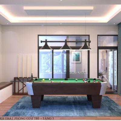 Thiết kế biệt thự vườn 1 tầng đẹp, đầy đủ công năng